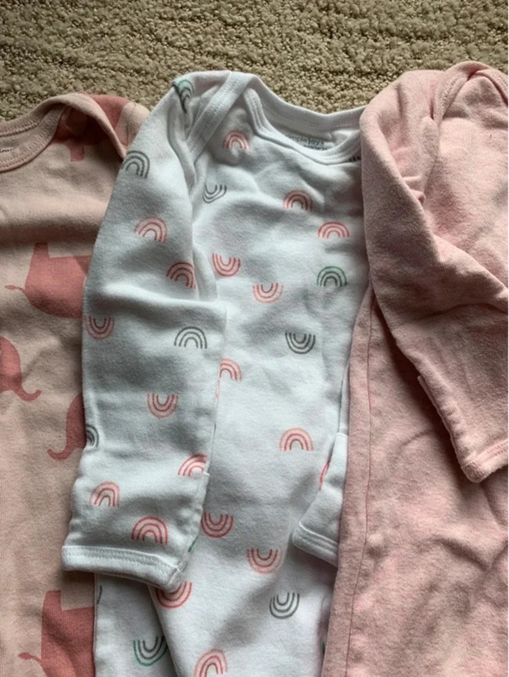 Carter's 3-Pack Long-Sleeve Sleep Gowns